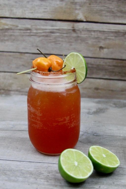 Mango Habanero Michelada