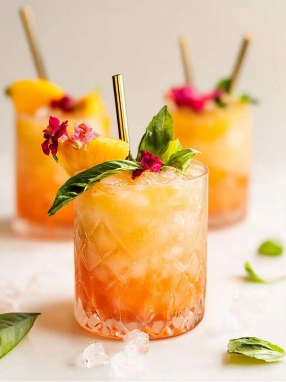 Mango Mint Rum Punch