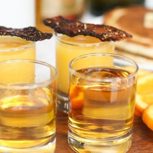 Maple Bacon RumChata Shot