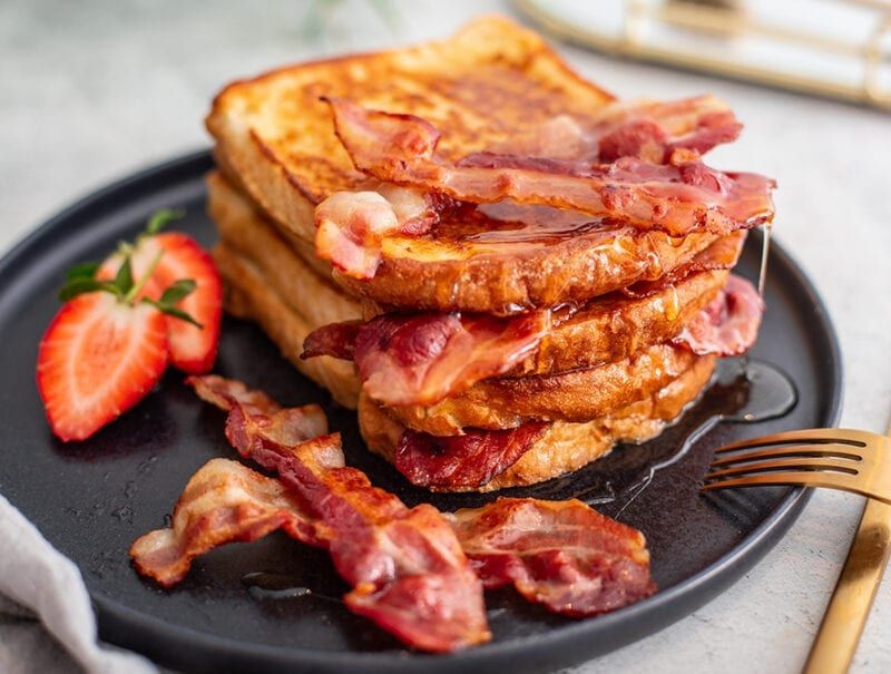Maple Bacon Toast