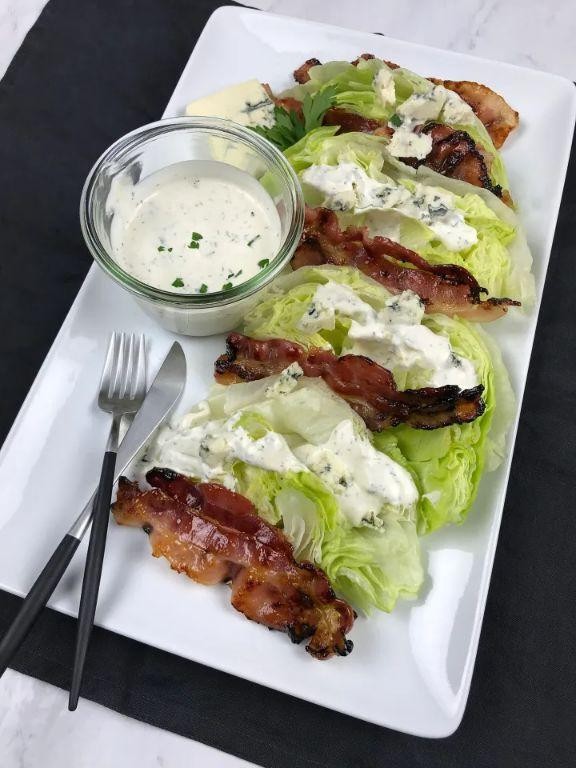 Maple Bacon Wedge Salad