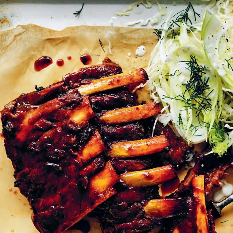Maple Bourbon Baby Back Ribs