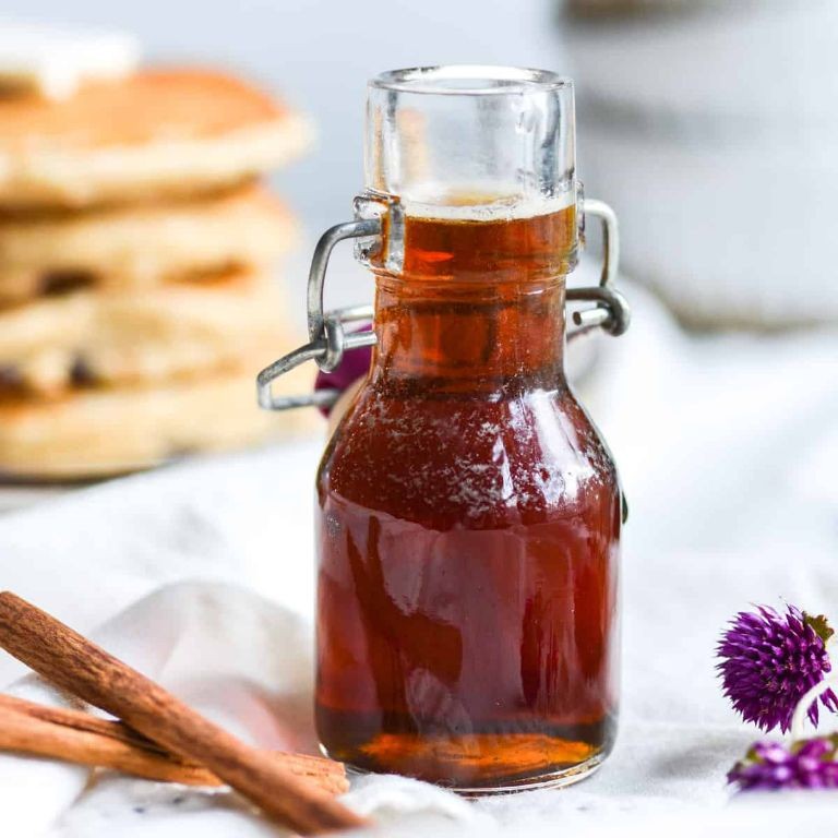 Maple Bourbon Coffee Syrup
