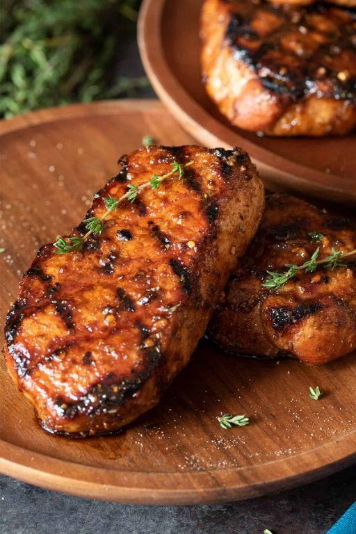 Maple Brown Sugar Pork Chops