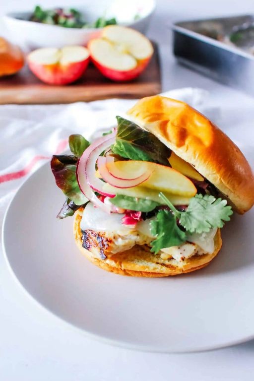 Maple Dijon Chicken Cutlet Sandwich