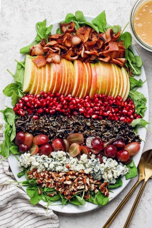 Maple Dijon Wild Rice Salad