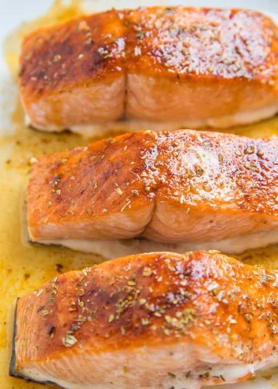 Maple Glazed Roasted Winter Salmon