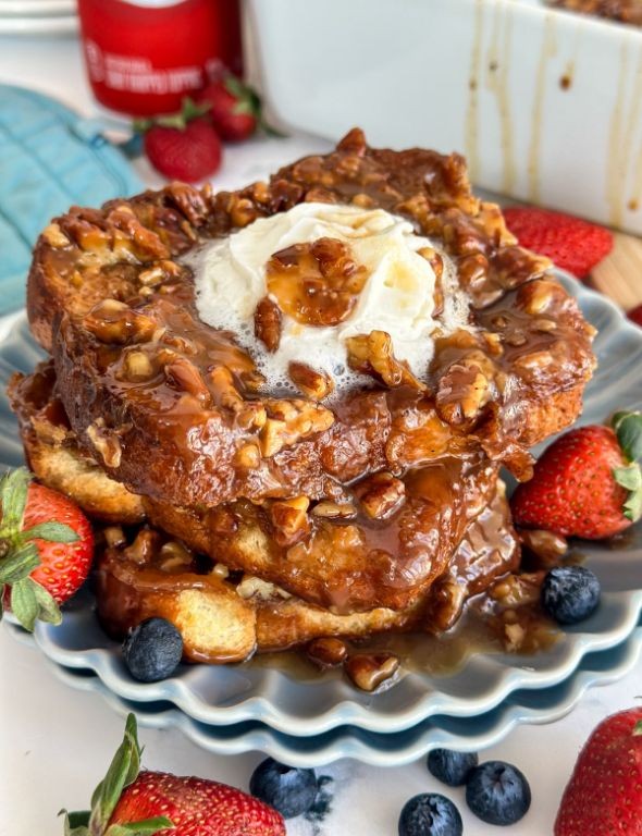 Maple Pecan French Toast Solo Breakfast