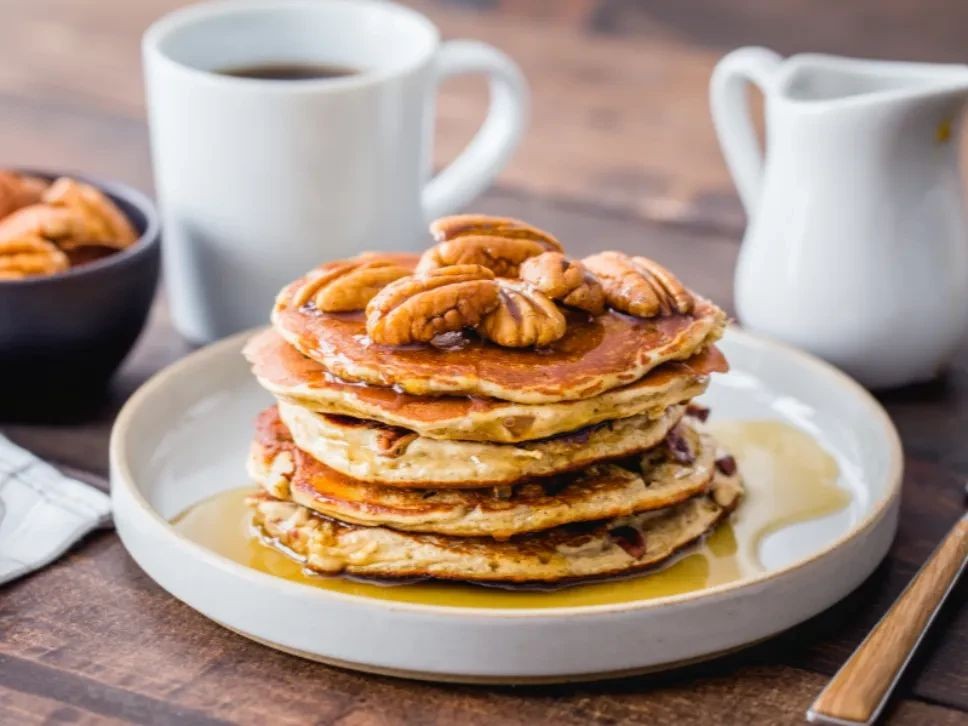 Maple Pecan Quest Protein Pancakes