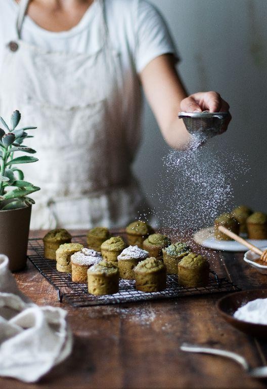Marzipan and Pistachio Tea Cake