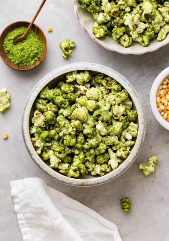 Matcha Green Tea Popcorn