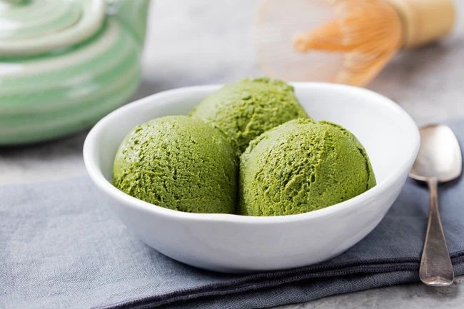 Matcha Green Tea Protein Ice Cream