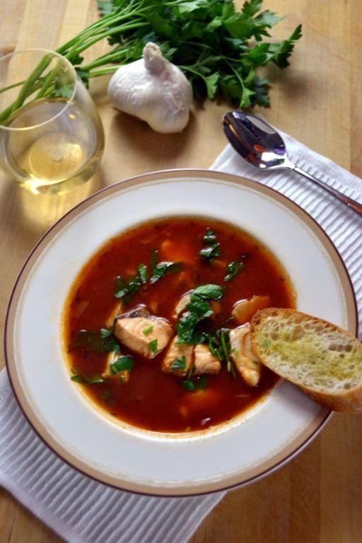 Mediterranean Fish Stew with Saffron
