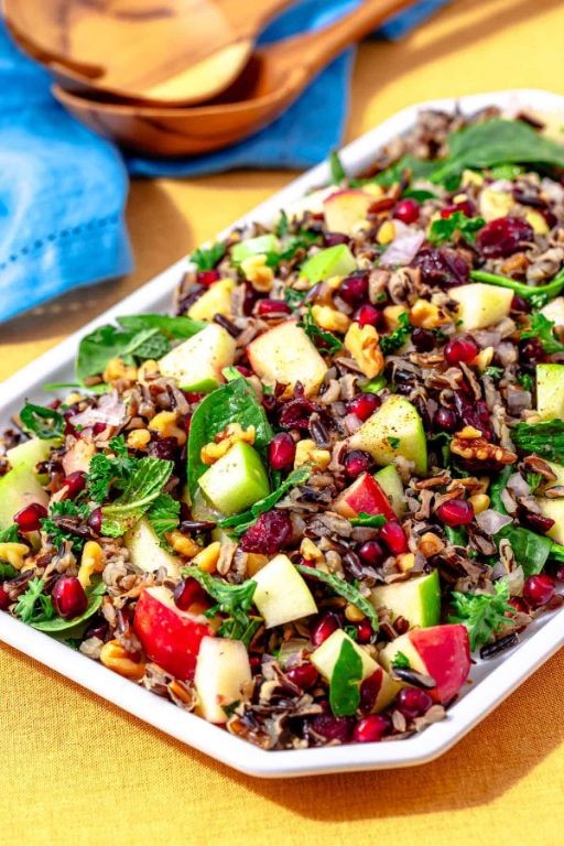 Mediterranean Wild Rice Salad