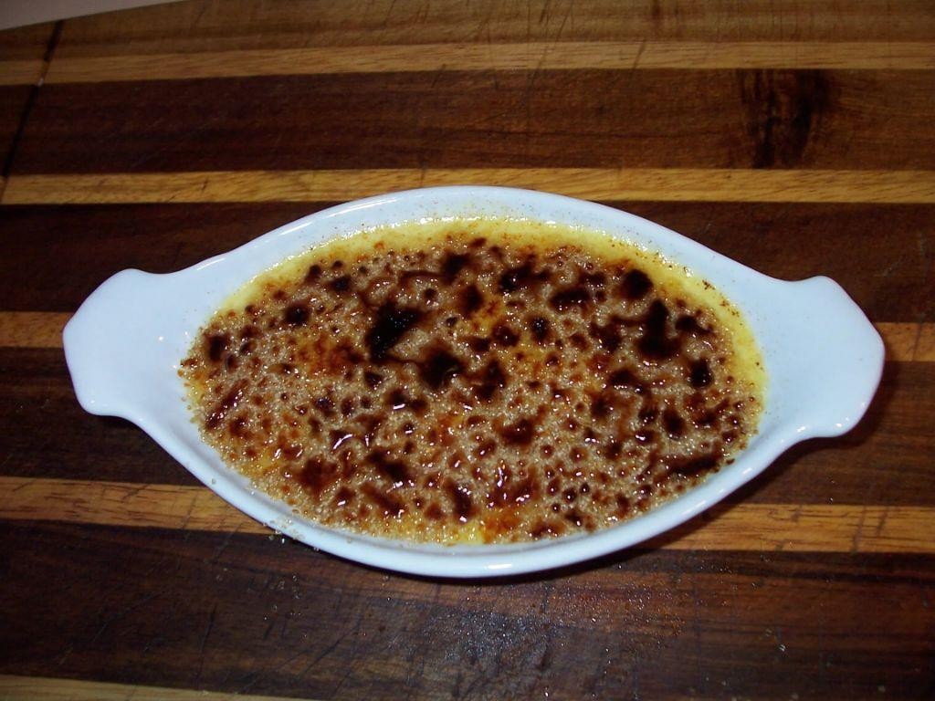 Meyers Dark Rum and Coffee Crème Brûlée