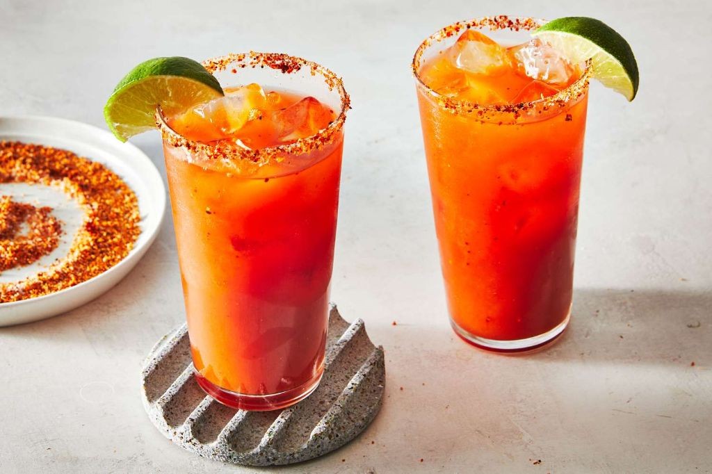 Michelada with Tapatío and Lime Zest