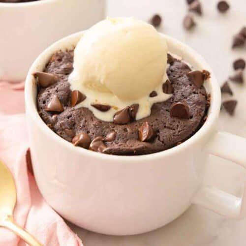 Microwave Mug Brownie