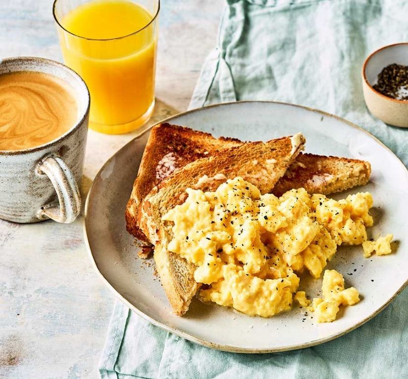 Microwave Scrambled Eggs