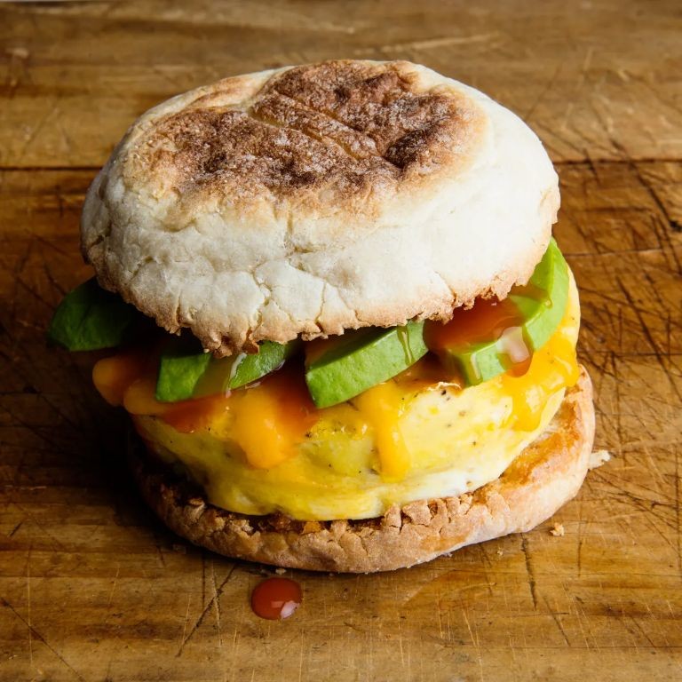 Microwaved Egg Sandwich