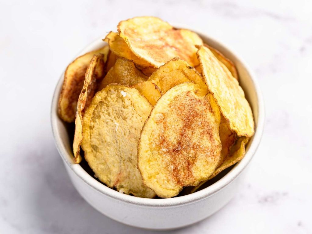 Microwaved Potato Chips