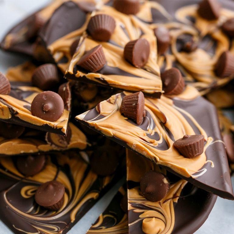 Milk Chocolate Peanut Butter Cup Bark