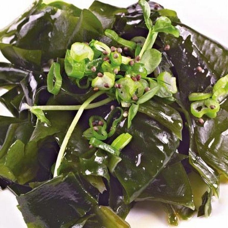 Miso-Glazed Wakame Seaweed Salad