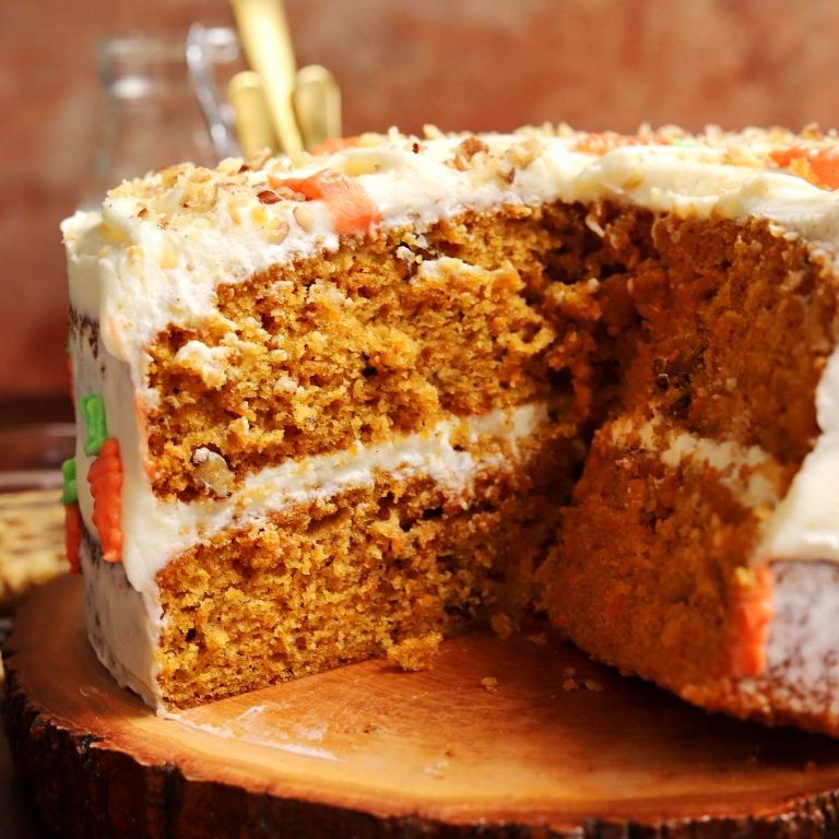 Moist Carrot Cake with Cream Cheese Frosting
