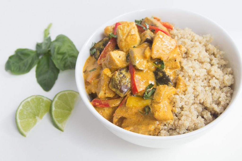 Mongo and Eggplant Curry