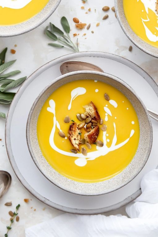 Mongo and Squash Soup with Ginger