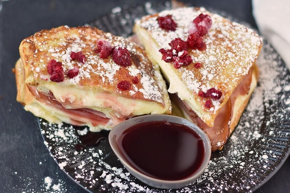 Monte Cristo Sandwich with Raspberry Jam
