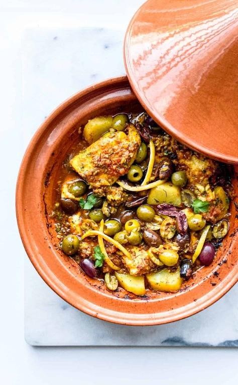 Moroccan Fish Tagine with Chermoula
