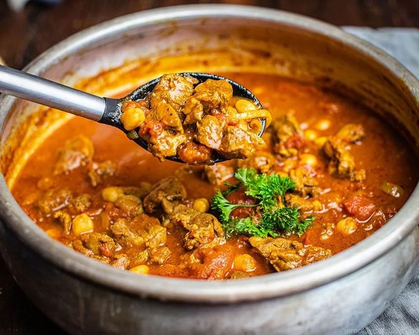 Moroccan Lamb and Chickpea Stew