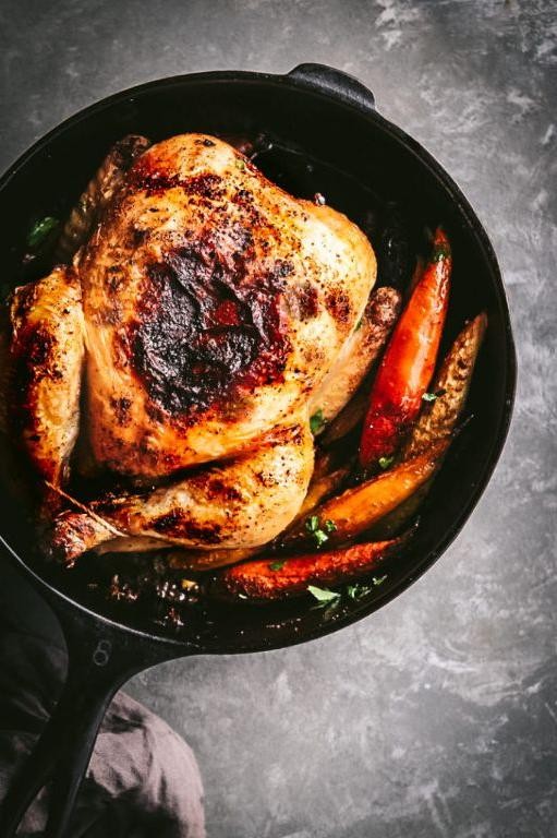 Moroccan Spiced Roasted Chicken