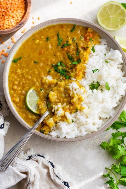 Multi Cooker Lentil and Vegetable Curry