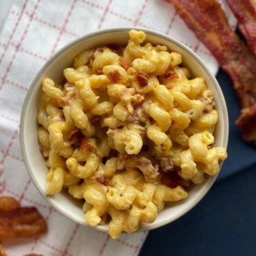 Multi Cooker Mac and Cheese with Bacon