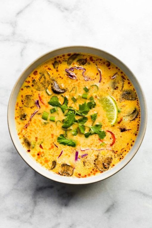 Napa Cabbage and Coconut Curry Soup