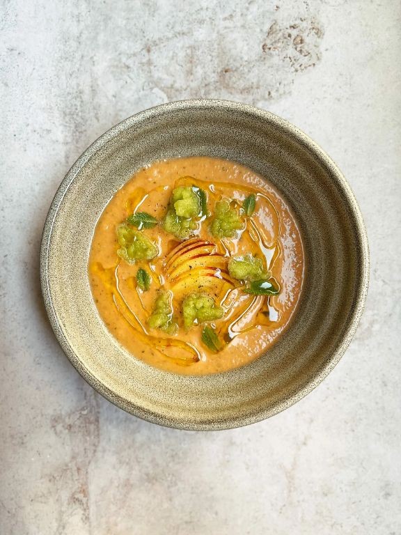 Nectarine Gazpacho