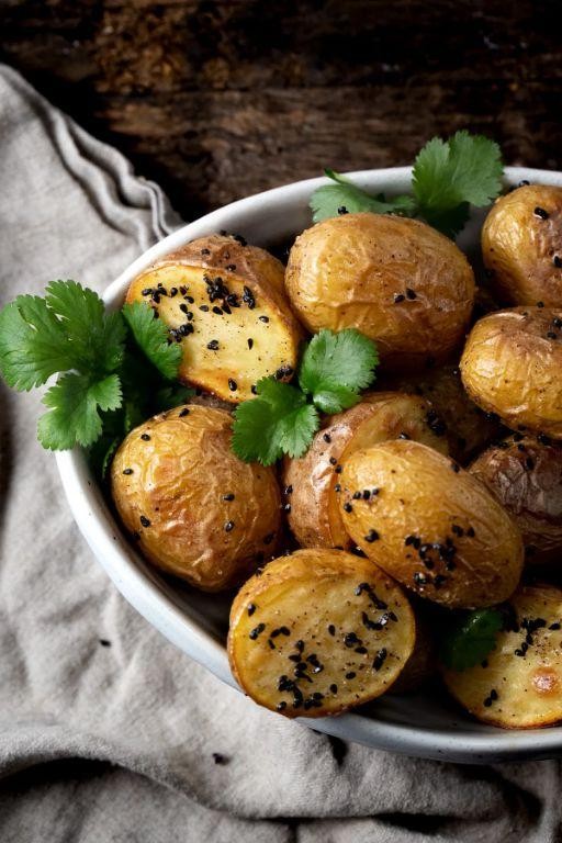 Nigelle Seed Roasted Potatoes