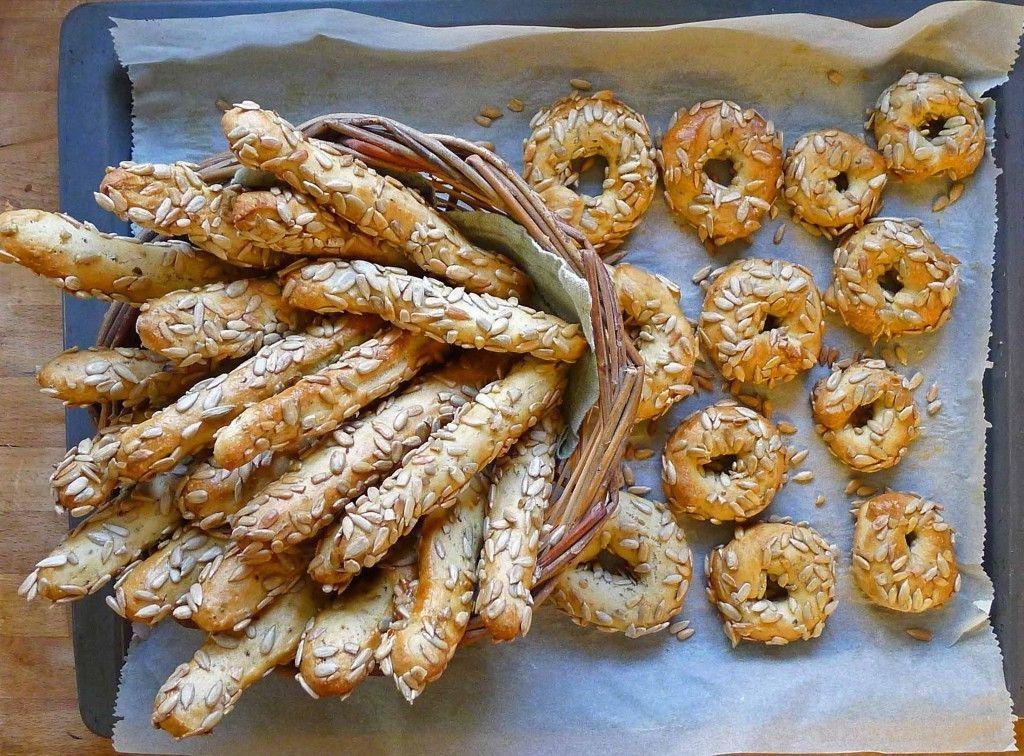 Nigelle and Fennel Seed Breadsticks