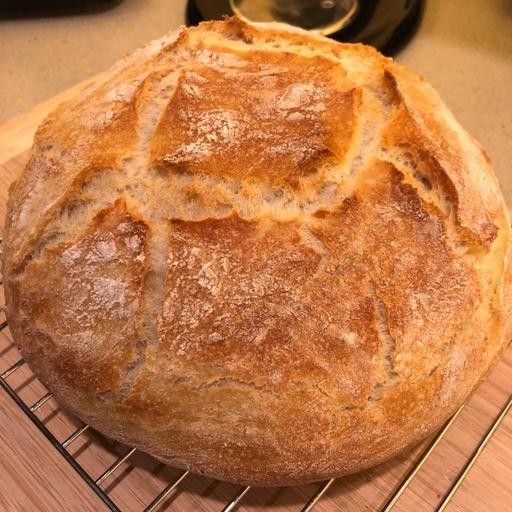 No Knead Beer Bread