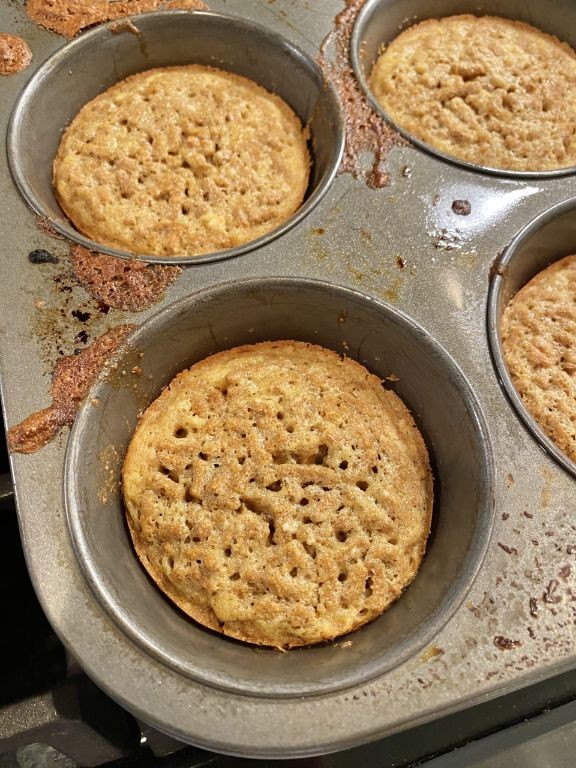 Oatmeal Raisin Fiber One Muffins