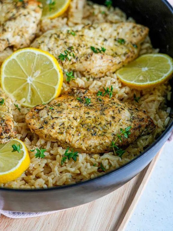 One-Pan Lemon Herb Chicken