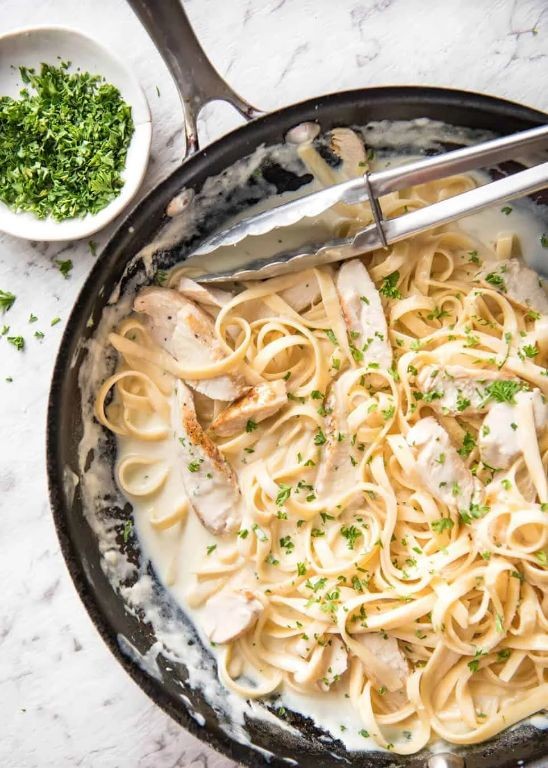One-Pot Chicken Alfredo
