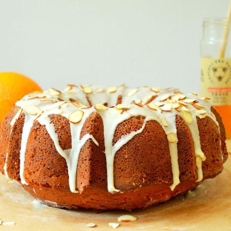 Orange Blossom Honey Pound Cake