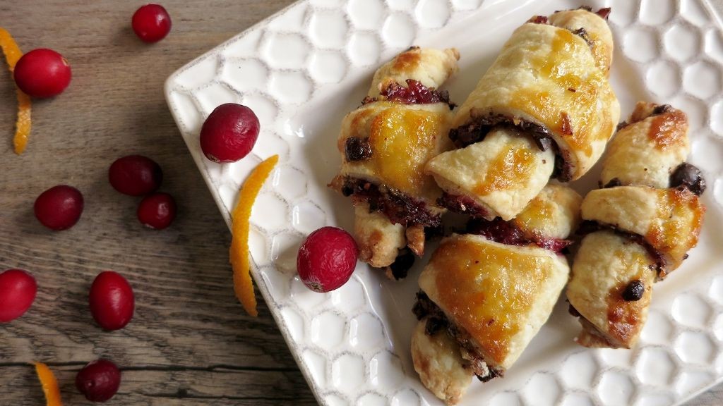 Orange Cranberry Rugelach
