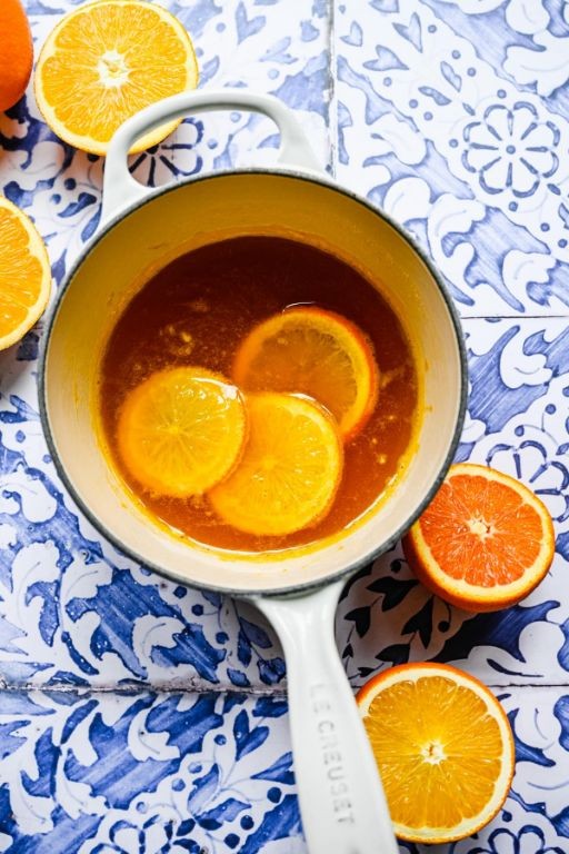 Orange Zest Coffee Syrup