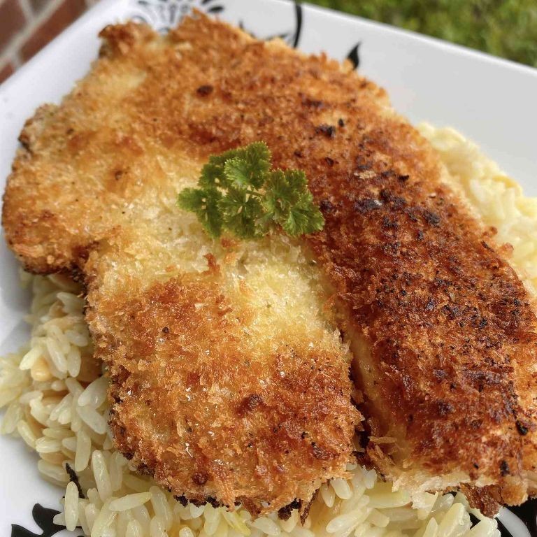 Panko Crusted Tilapia