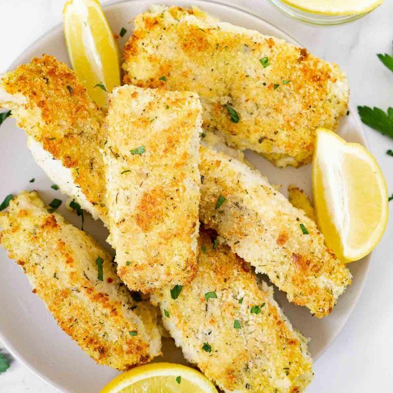 Panko-Crusted Air Fryer Cod