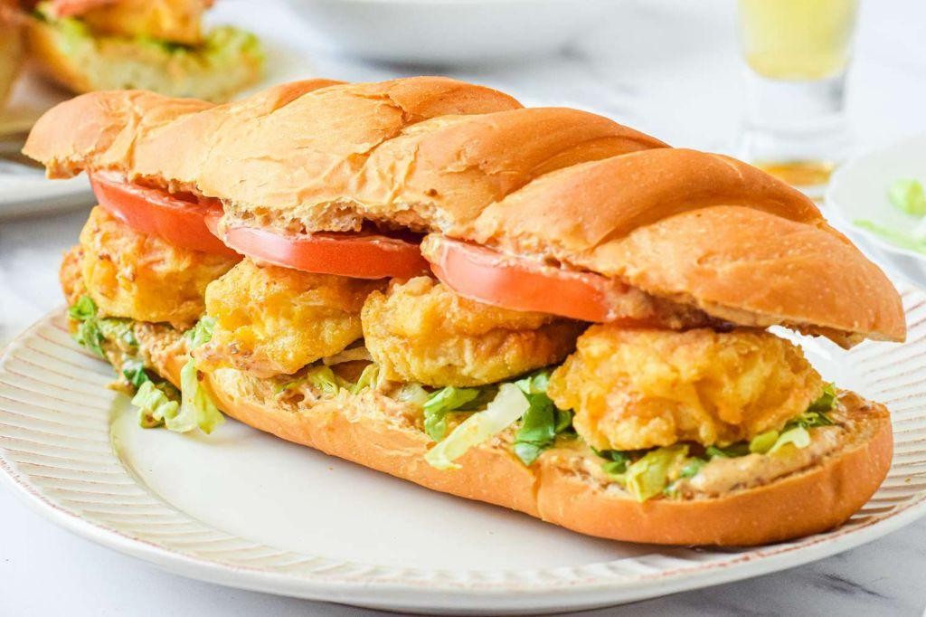 Panko-Crusted Breaded Shrimp Po