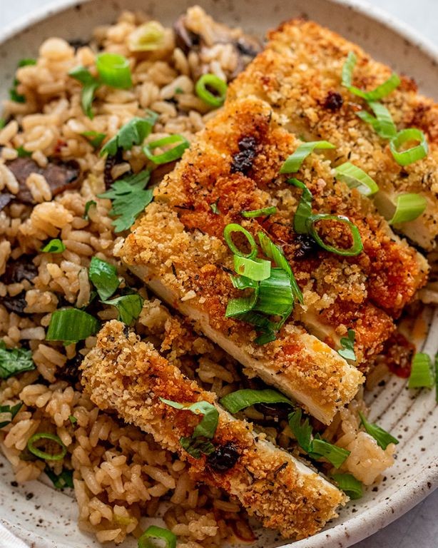 Panko-Crusted Fried Tofu